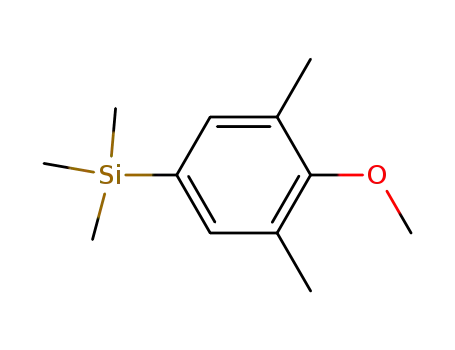 1-(트리메틸실릴)-3,5-디메틸-4-메톡시벤젠