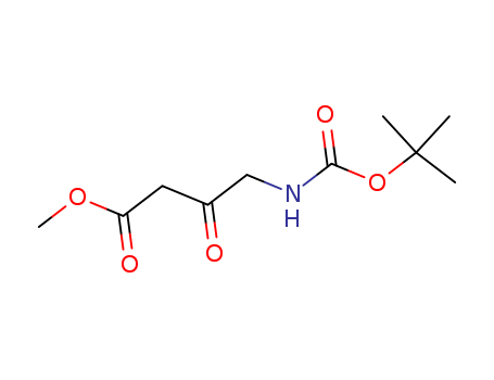 Butanoic acid, 4-[[(1,1-dimethylethoxy)carbonyl]amino]-3-oxo-, methyl
ester
