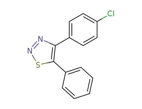 1,2,3-Thiadiazole, 4-(4-chlorophenyl)-5-phenyl-
