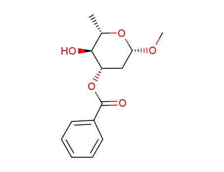methyl-3-O-benzoyl-2,6-didesoxy-β-L-arabino-hexopyranoside