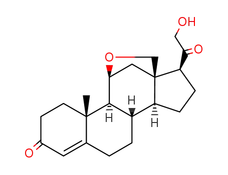 Molecular Structure of 2507-88-2 (18-deoxyaldosterone)