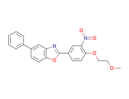 Benzoxazole, 2-[4-(2-methoxyethoxy)-3-nitrophenyl]-5-phenyl-