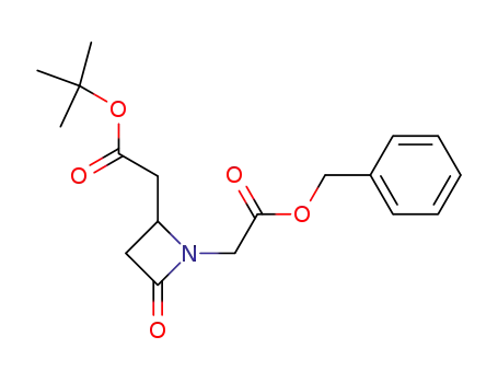 (1-Benzyloxycarbonylmethyl-4-oxo-azetidin-2-yl)-acetic acid tert-butyl ester