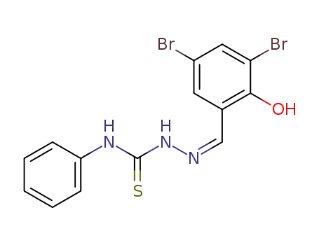 3,5-디브로모-2-히드록시벤즈알데히드 4-페닐 티오세미카르바존