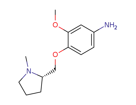 Benzenamine, 3-methoxy-4-[[(2S)-1-methyl-2-pyrrolidinyl]methoxy]-
