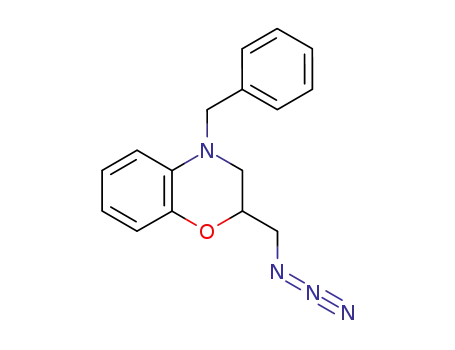 Molecular Structure of 282520-54-1 (2-azidomethyl-4-benzyl-3,4-dihydro-2<i>H</i>-benzo[1,4]oxazine)