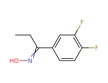 1-(3,4-difluorophenyl)propan-1-one oxime