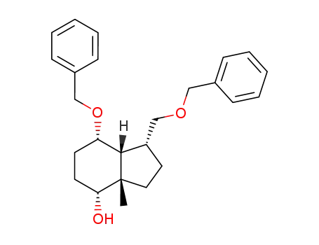 (1R,3aS,4R,7S,7aR)-7-Benzyloxy-1-benzyloxymethyl-3a-methyl-octahydro-inden-4-ol
