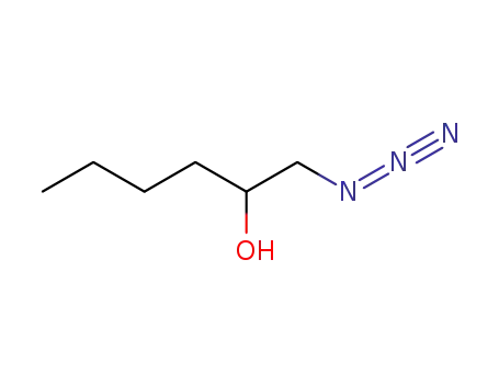 Molecular Structure of 124718-84-9 (2-Hydroxyhexylazide)