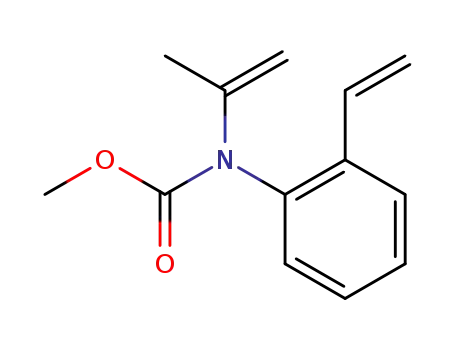 methyl (1-methylethenyl)(2-vinylphenyl)carbamate