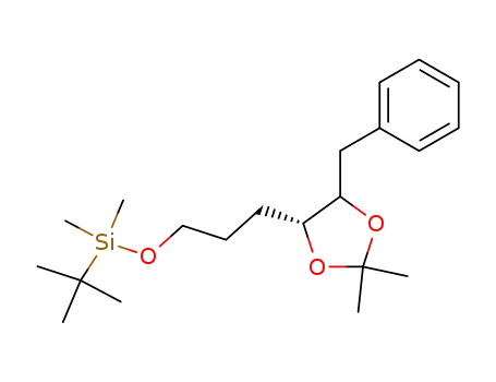[3-((R)-5-Benzyl-2,2-dimethyl-[1,3]dioxolan-4-yl)-propoxy]-tert-butyl-dimethyl-silane