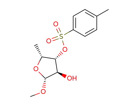 methyl 5-deoxy-3-O-(p-toluenesulfonyl)-β-D-xylofuranoside