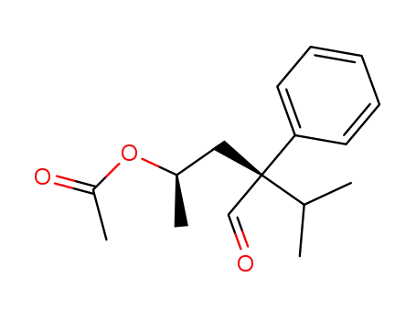 (1R,3S)-acetic acid 3-formyl-1,4-dimethyl-3-phenylpentyl ester