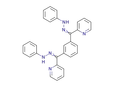 Methanone, 1,3-phenylenebis[2-pyridinyl-, bis(phenylhydrazone)
