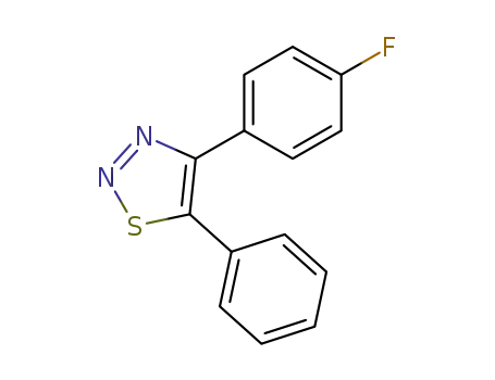 1,2,3-Thiadiazole, 4-(4-fluorophenyl)-5-phenyl-