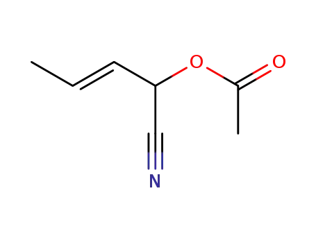 essigsaeure-<(E)-1-cyano-2-butenyl>ester