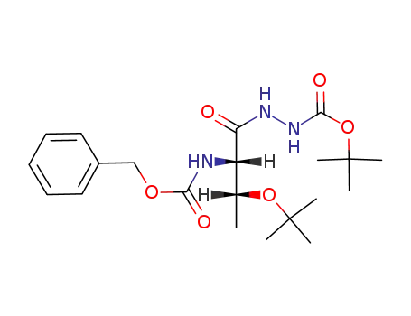 O-(1,1-디메틸에틸)-N-[(벤질옥시)카르보닐]-L-트레오닌 2-[(1,1-디메틸에톡시)카르보닐]히드라지드