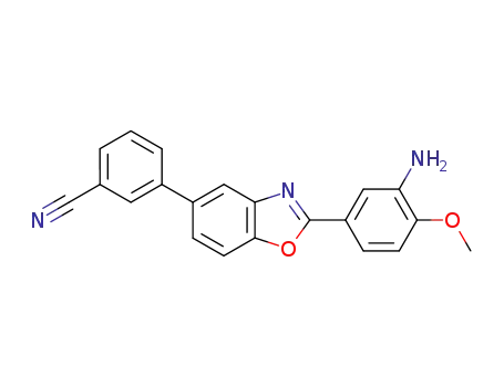 Benzonitrile, 3-[2-(3-amino-4-methoxyphenyl)-5-benzoxazolyl]-