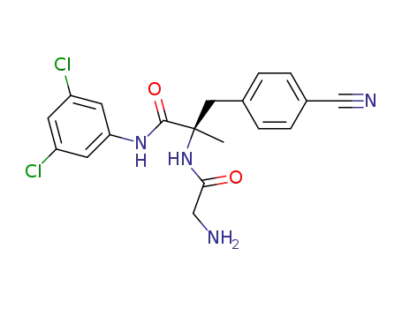D-Phenylalaninamide, glycyl-4-cyano-N-(3,5-dichlorophenyl)-a-methyl-