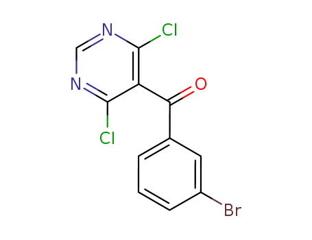 (3-broMophenyl)(4,6-dichloropyriMidin-5-yl)Methanone