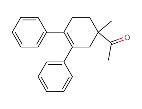 4-acetyl-4-methyl-1,2-diphenyl-cyclohexene