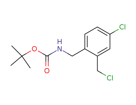 TERT-BUTYL 4-CHLORO-2-(CHLOROMETHYL)BENZYLCARBAMATE