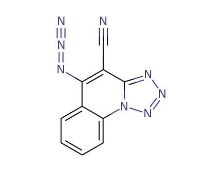 Tetrazolo[1,5-a]quinoline-4-carbonitrile, 5-azido-