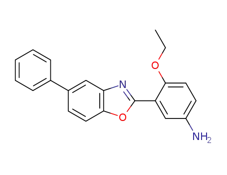 Benzenamine, 4-ethoxy-3-(5-phenyl-2-benzoxazolyl)-