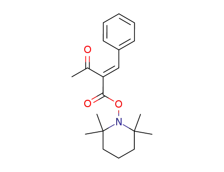 3-Buten-2-one,
4-phenyl-3-[[(2,2,6,6-tetramethyl-1-piperidinyl)oxy]carbonyl]-, (3E)-