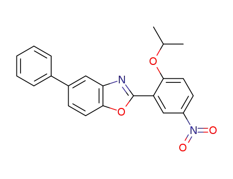 Benzoxazole, 2-[2-(1-methylethoxy)-5-nitrophenyl]-5-phenyl-