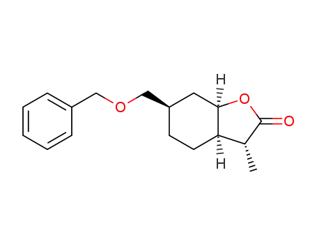 (3R,3aR,6R,7aR)-6-Benzyloxymethyl-3-methyl-hexahydro-benzofuran-2-one