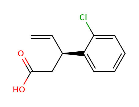 (R)-3-(2-CHLOROPHENYL)PENT-4-ENOIC ACIDCAS