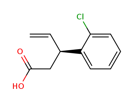 (R)-3-(2-CHLOROPHENYL)PENT-4-ENOIC ACID