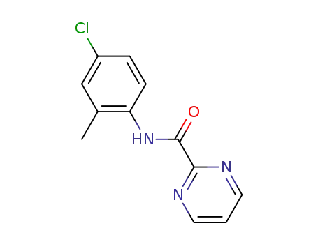 pyrimidine-2-carboxylic acid (4-chloro-2-methyl-phenyl)-amide