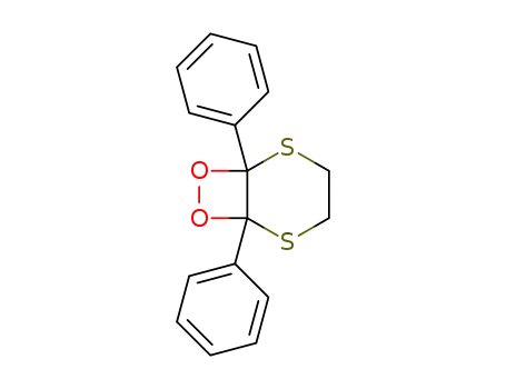 1,6-Diphenyl-7,8-dioxa-2,5-dithia-bicyclo[4.2.0]octane