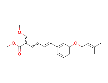 Molecular Structure of 87081-57-0 (Strobilurin C)