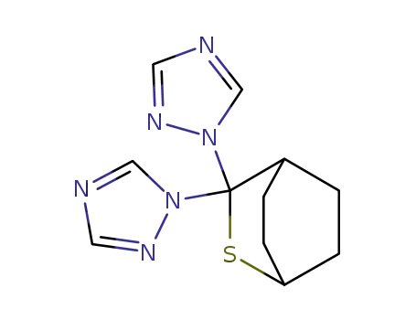 3,3-bis(1,2,4-triazol-1-yl)-2-thiabicyclo<2.2.2>octane