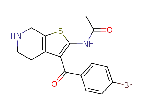 Acetamide,
N-[3-(4-bromobenzoyl)-4,5,6,7-tetrahydrothieno[2,3-c]pyridin-2-yl]-