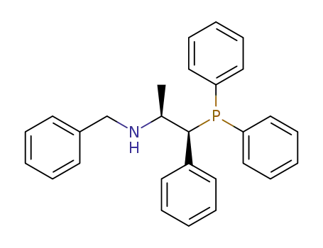 (+)-(1S,2S)-(2-benzylamino-1-phenylpropyl)diphenylphosphane