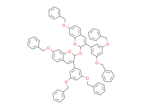 2,2'-oxybis[3-(3,5-dibenzyloxyphenyl)-6-benzyloxy-2H-1-benzopyran]