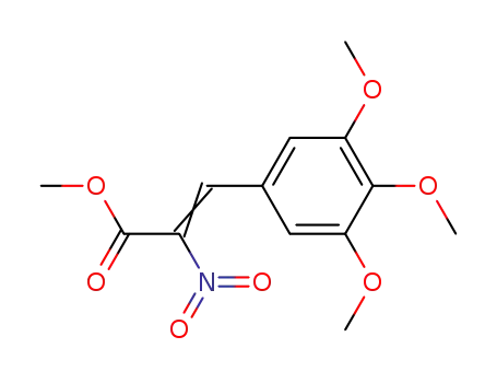 2-Propenoic acid, 2-nitro-3-(3,4,5-trimethoxyphenyl)-, methyl ester, (Z)-