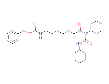 N-<7-(benzyloxycarbonylamino)heptanoyl>dicyclo-hexylurea
