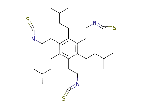 1,3,5-tris(2-isothiocyanatoethyl)-2,4,6-tris(3-methylbutyl)benzene