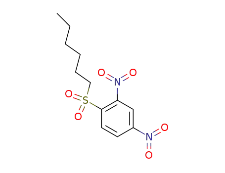 Molecular Structure of 846-15-1 (1-(hexylsulfonyl)-2,4-dinitrobenzene)
