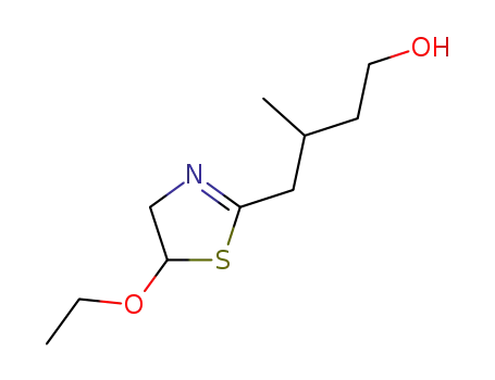 Molecular Structure of 121694-03-9 (2-Thiazolebutanol,5-ethoxy-4,5-dihydro-gamma-methyl-(9CI))