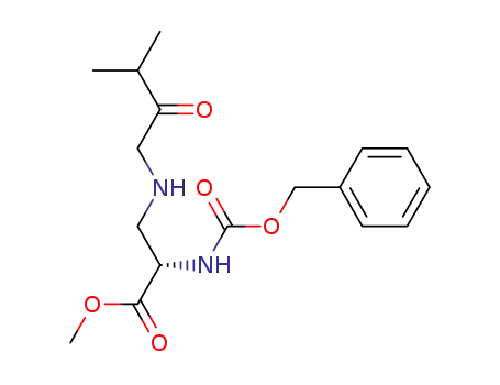 (S)-2-Benzyloxycarbonylamino-3-(3-methyl-2-oxo-butylamino)-propionic acid methyl ester