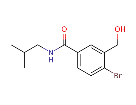 4-bromo-3-hydroxymethyl-N-isobutylbenzamide