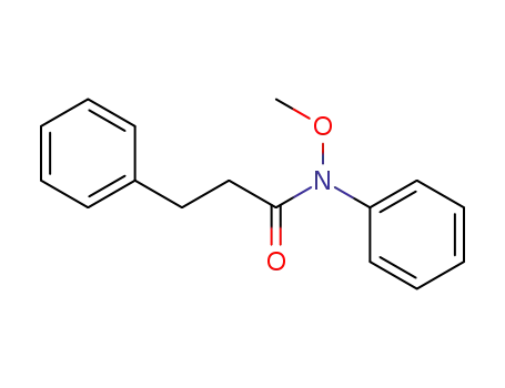 Benzenepropanamide, N-methoxy-N-phenyl-