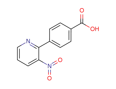 Molecular Structure of 847446-89-3 (4-(3-Nitropyridin-2-yl)benzoic acid)