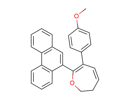3-(p-methoxyphenyl)-2-(9-phenanthryl)oxacyclohepta-2,4-dien